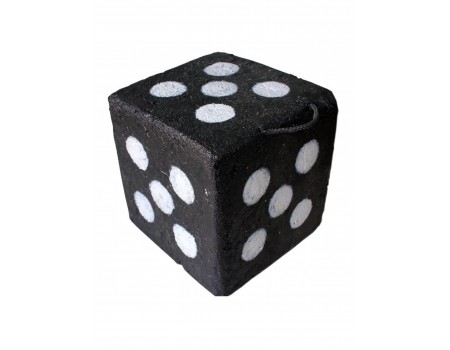 Щит куб черный (30х30х30см)