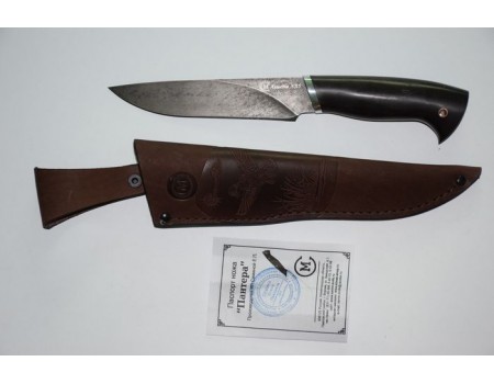 Нож Пантера (кован. ст. ХВ5. литье, ценные породы дерева)